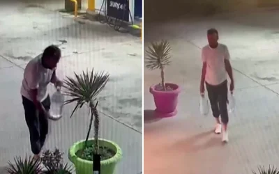 Benzin İstasyonundaki Korkunç Görüntüler Ortaya Çıktı!