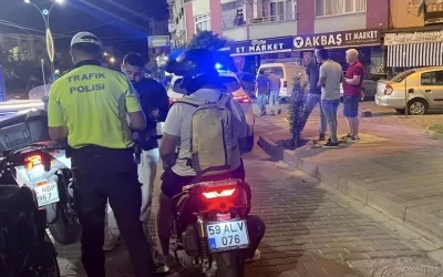 Gönen’de Gece Trafik Denetiminde Cezalar Kesildi