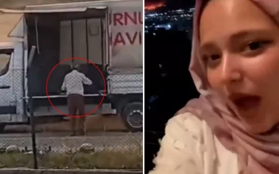 İşte böyle! Yangın bölgesindeki kahramanlık!