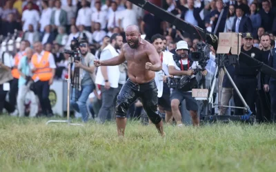 Kırkpınar’da Başpehlivan Orhan Okulu oldu