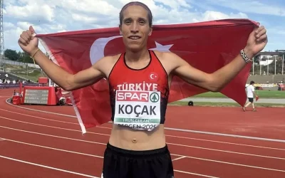 Genç atlet Dilek Koçak Avrupa şampiyonu oldu