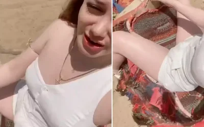 Mısır’da kısa şortla deveye binenin akıbeti!