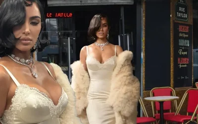 Kim Kardashian’ın yürüyüşü alay konusu oldu