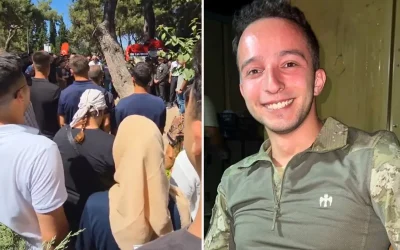 Arkadaşları Harbiye Marşı ile Şehit Ege Akar’ı uğurladı.