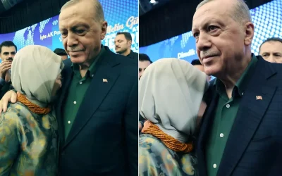 Emine Erdoğan’ın duygusal anı: Tarihe damga vuran konuşma!