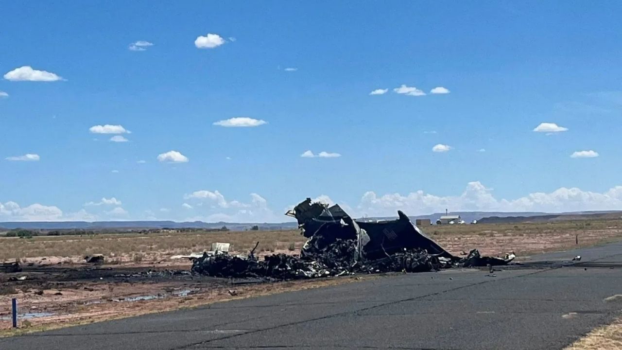 Arizona'da Ambulans Uçağı Kazası 4 Ölü