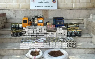 Manisa’da Kaçak Tütün Operasyonu: İki Kişi Serbest Kaldı
