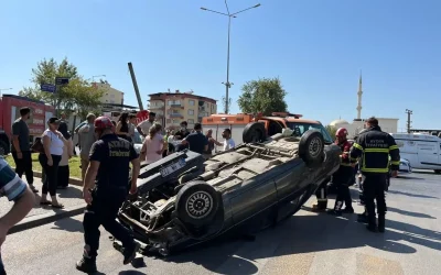 Aydın’da Otomobil Kazası: 2 Yaralı