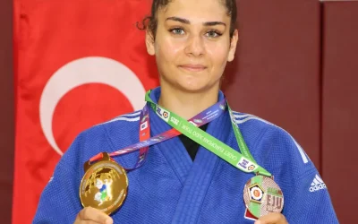 Vanlı Judocu Işıl Sinem Aydın Avrupa üçüncüsü oldu