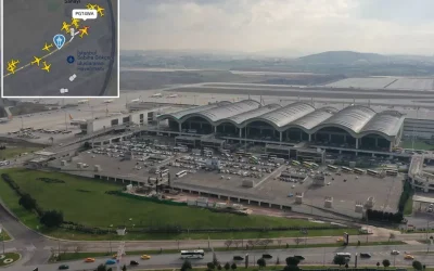 Sabiha Gökçen Havalimanı’nda Pistte Tavşan Kargaşası
