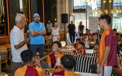 Polat Vakfı, Galatasaray Nusaybin Spor Okulları Öğrencilerini Misafir Etti