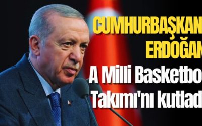 Cumhurbaşkanı Erdoğan, Basketbol Takımını Kutladı
