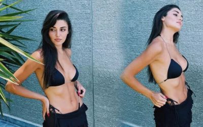 Hande Erçel’in ayrılık sonrası banyo pozu: Karın kaslarıyla göz kamaştırdı