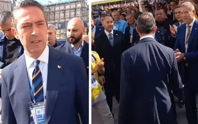 Ali Koç’un genel kurula girişi tartışma yarattı.