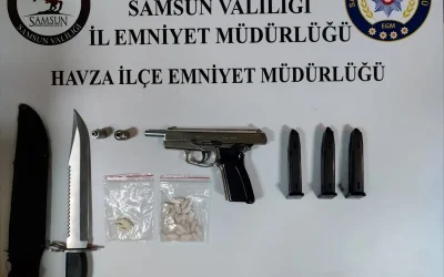 Samsun’da Uyuşturucu Operasyonunda 1 Kişi Tutuklandı