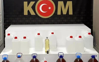 Isparta’da Kaçak Alkol Operasyonu: 69,25 Litre Bulundu