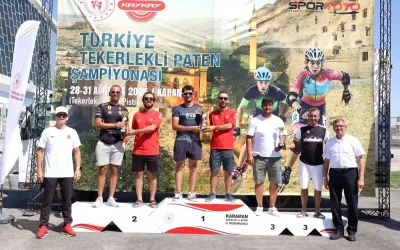 Karaman’da Tekerlekli Paten Şampiyonası Tamamlandı