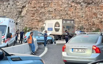 Muğla’da kaza: 2 yaralı!