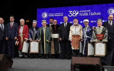 Süpürge ustasına 50 yıllık ahilik beratı