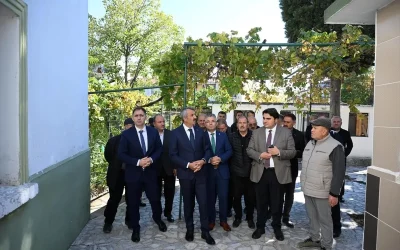 Edirne Valisi Yunus Sezer, Restorasyon İncelemesi Yaptı