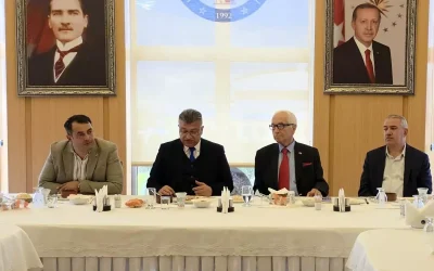 Rektör Kızıltoprak, Kütahya’daki Gazetecilerle Buluştu