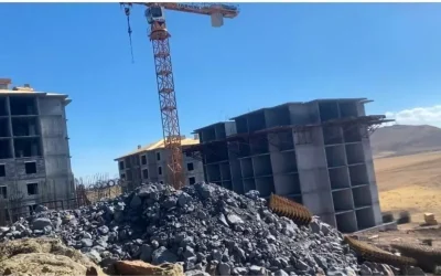 Patnos’ta TOKİ Konut Projesi Tamamlanma Aşamasında