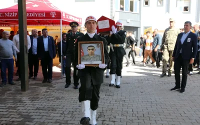 Şehit Piyade Er Eyüp Güner’in Son Yolculuğu
