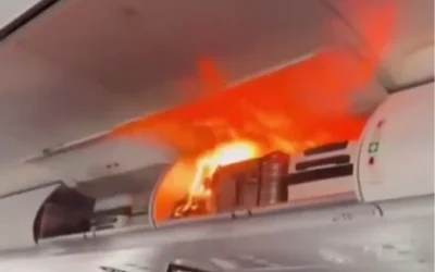 Air China Uçağı Lityum Batarya Sorunuyla Acil İniş Yaptı