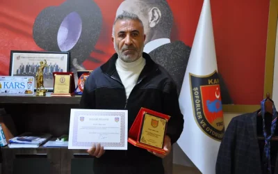 Minibüs Şoförüne Kahramanlık Ödülü Verildi