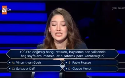 1904 doğumlu ressamın boş sayfalara imza atarak para kazanması