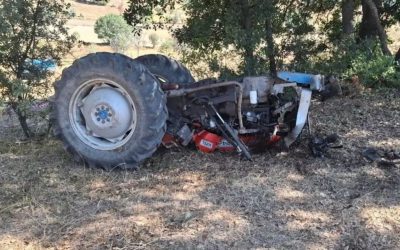 Tokat’ta Traktör Devrildi, Sürücü Ölüme Teslim oldu
