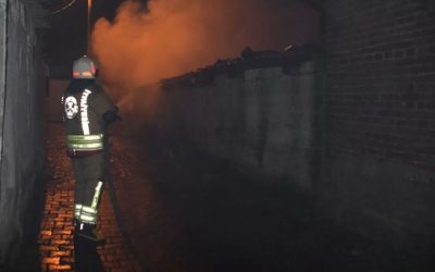 Turgutlu’da Müstakil Evde Yangın! 2 Ev Zarar Gördü