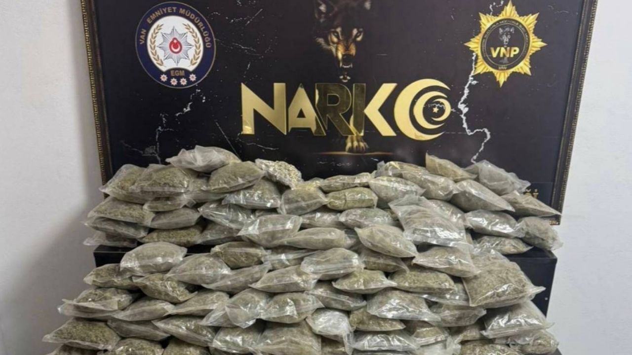 Van'da 112 Kilo Uyuşturucu Operasyonu