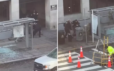 ABD’deki Şok Edici Olayın İlk Görüntüleri: Saldırganın Yakalanma Anı