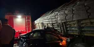 Afyon’da Tır-Otomobil Çarpışması: İki Ölü