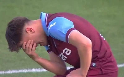 Gol sonrası ağlayan bahisçi!