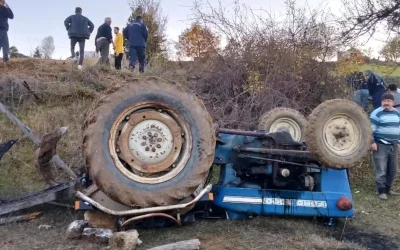 Kastamonu’da Traktör Kazası: Sürücü Yaralı