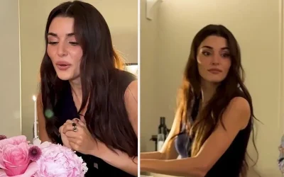 Hande Erçel’e sette unutulmaz doğum günü sürprizi