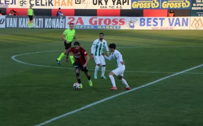 Vanspor FK, Serik Spor’a 1-0 kaybetti