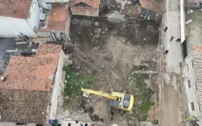 Bursa’da İnşaat Kazısında Tarihi Mezar ve Kemik Bulundu