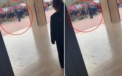 Bursa’da Ortaokul Müdürü Öğrenciyi Yere Savurdu: O Anlar Kamerada