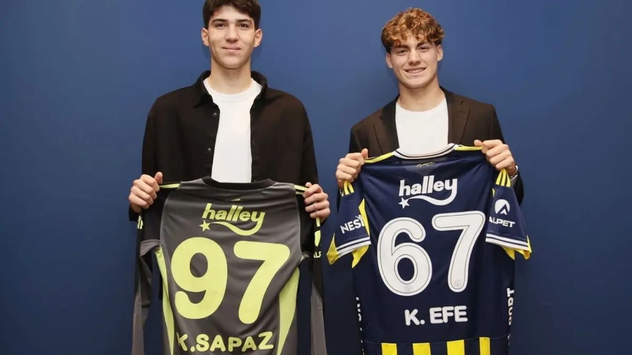 Fenerbahçe’de iki genç yetenek profesyonel sözleşme imzaladı