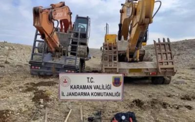 Karaman’da Define Kazısına Operasyon: 14 Gözaltı