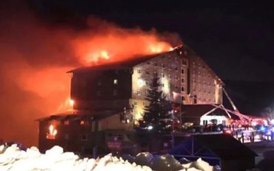 Kartalkaya Otel Yangını Soruşturmasında Yeni Gelişme: 9 Bakanlık Personeline Yurt Dışı Çıkış Yasağı