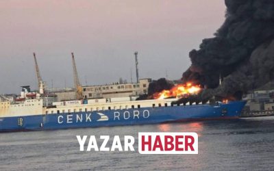 CENK T Gemisi Odesa’da Balistik Füze Darbesi Aldı Mürettebat Sağ Kurtuldu