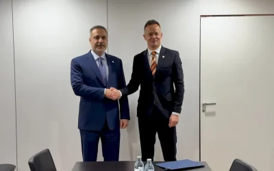 Bakan Fidan, Macaristan Dışişleri Bakanı ile görüştü.