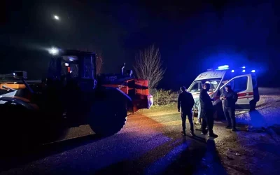 Batman’da ambulansı kurtaran özel idare ekipleri!