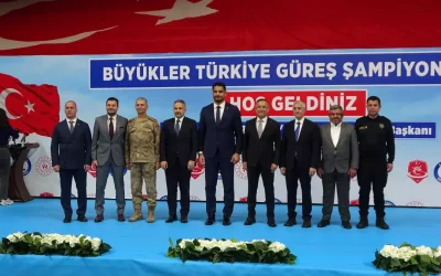 Gaziantep’te Büyükler Türkiye Güreş Şampiyonası başladı